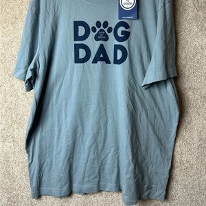 Life Is Good Inspirational Blue T-Shirt